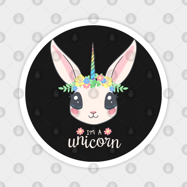 I'm A Unicorn Funny Halloween Gifts Magnet by finedesigns